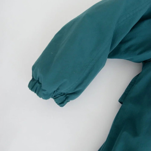 Vintage Sequence Green  Puffer 80% Down w/ Real Feathers Size 14 - Picture 13 of 16